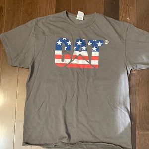 Official Caterpillar short sleeve shirt large
